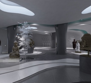 佛教展厅3D模型