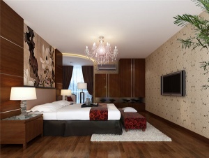 卧室空间3D模型