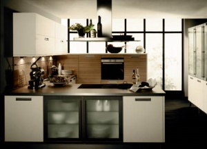 厨房3D模型效果图