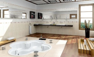 豪华浴室3D模型设计