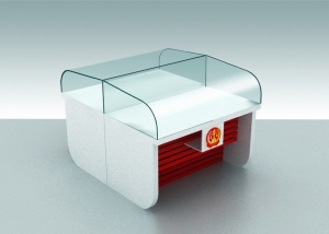 玻璃展示柜3D模型