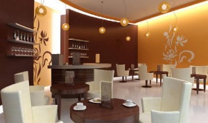 咖啡厅3Dmax模型设计