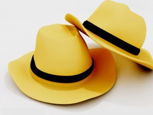 牛仔帽3D模型设计