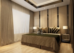 卧室装潢模型3D设计