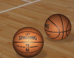 篮球3DMAX模型设计