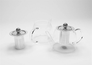 透明玻璃茶壶3D模型