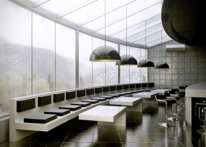 餐厅空间设计模型效果图