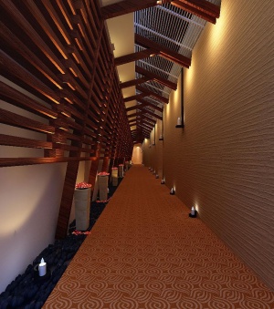 酒店走廊3D模型下载