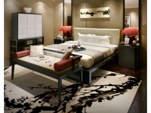 现代艺术卧室模型设计