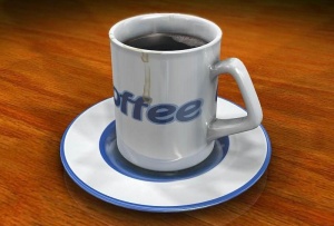 咖啡杯模型效果图