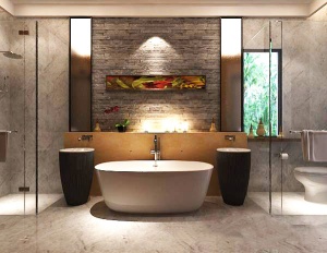 酒店浴室3D模型