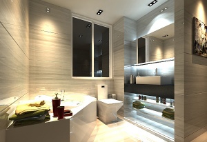 浴室3d模型