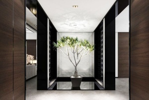 植物装饰玄关3Dmax效果图
