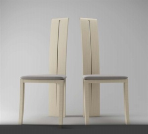 白色创意座椅3D模型