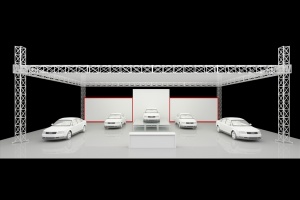 车展汽车3D模型