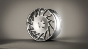 钢圈轮胎3D模型