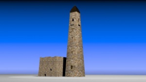 观望塔3D模型免费下载