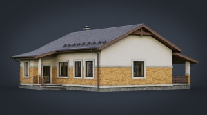 农村小屋3D模型