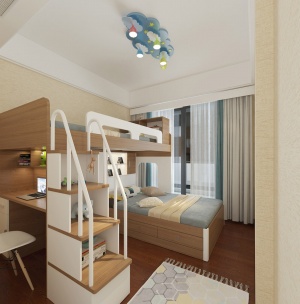 儿童房3D模型设计