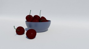 樱桃3DMAX模型设计
