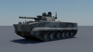 坦克3D模型效果图设计