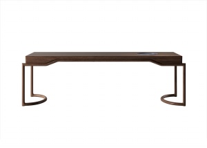 中式木质长桌模型设计