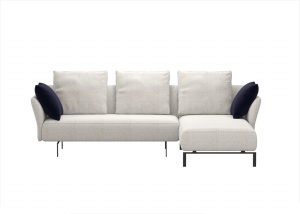 白色L型沙发模型设计