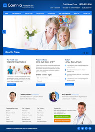 卫生保健HTML网站模板