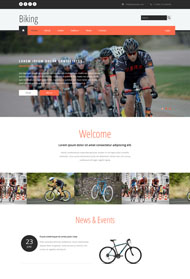 自行车比赛网站模板
