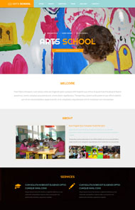 幼儿园教育学校网站模板