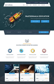 大学教育网站HTML5模板