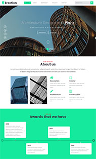 创意建筑设计公司网站模板