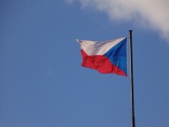 捷克共和国国旗图片