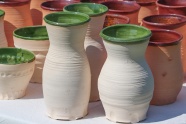 手工制作陶瓷花瓶图片