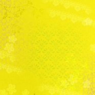黄色花纹图案背景图片