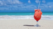 沙滩西瓜饮料图片
