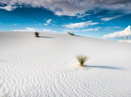 白色沙漠风光图片