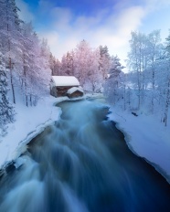 冬季唯美风景图片