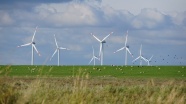平原电力风车风景图片