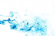 蓝色缥缈烟雾背景图片