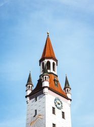 慕尼黑玛丽安教堂局部建筑图片