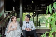 亚洲情侣婚纱写真图片