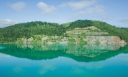 蔚蓝山水湖泊图片