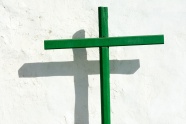 绿色十字架图片