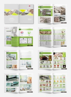 香菇食品画册宣传册