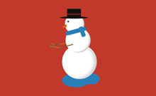 CSS3实现圣诞雪人动画特效代码
