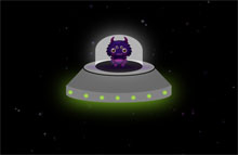 CSS3实现外星飞船UFO动画特效