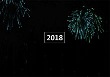 HTML5庆祝2018年烟花动画特效