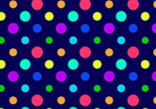 CSS3彩色圆点排列背景特效