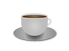 CSS3立体咖啡杯图形特效
